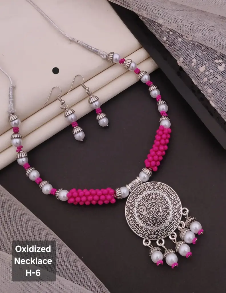 Oxidized Necklace A10