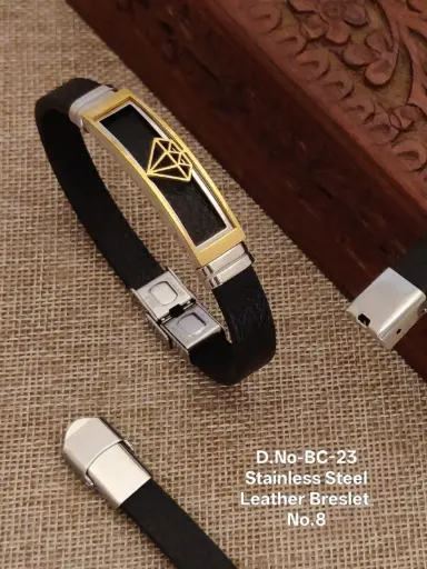 Designer Leather Belt Bracelet A10