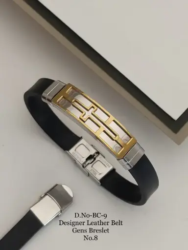 Designer Leather Belt Bracelet A10